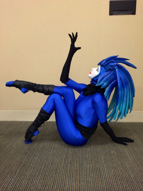 Blue Cirque costume